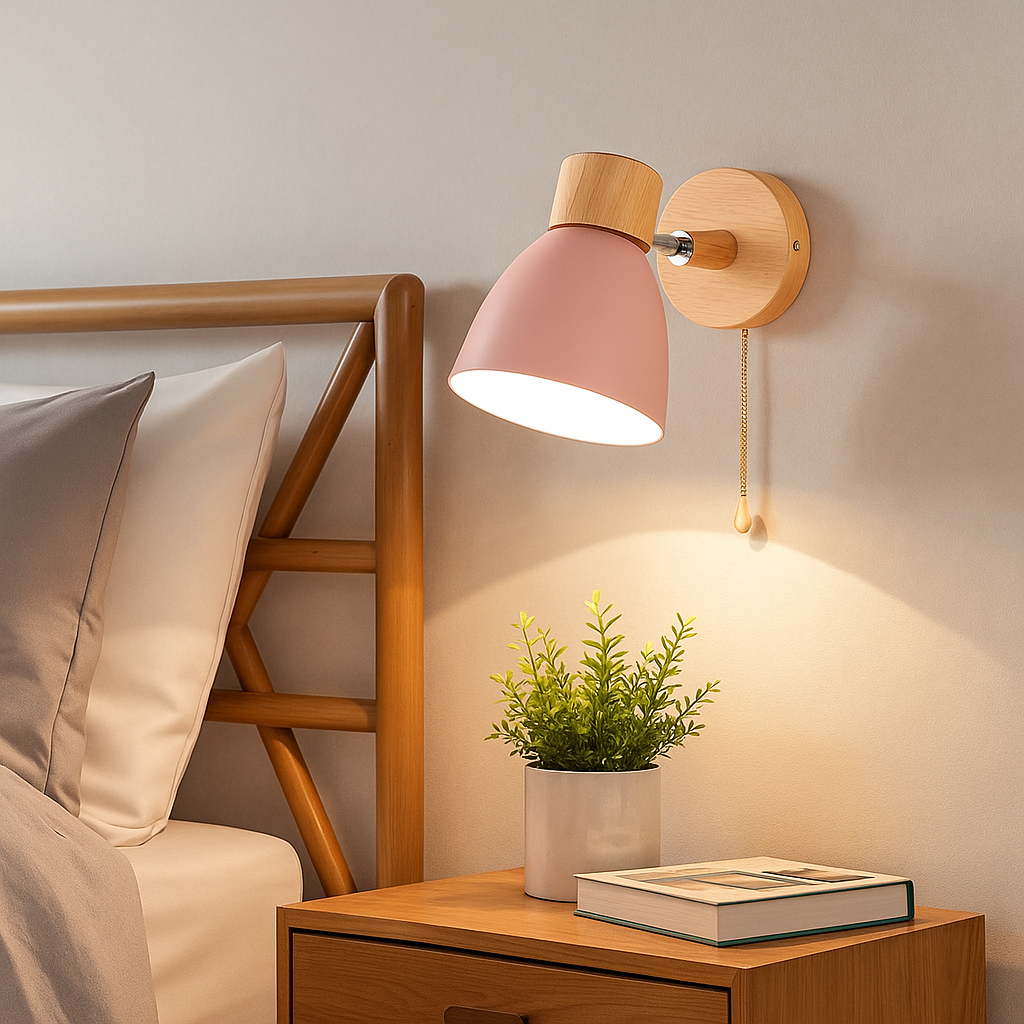 Lavisa - Adjustable Scandinavian Cone Shade Wall Light