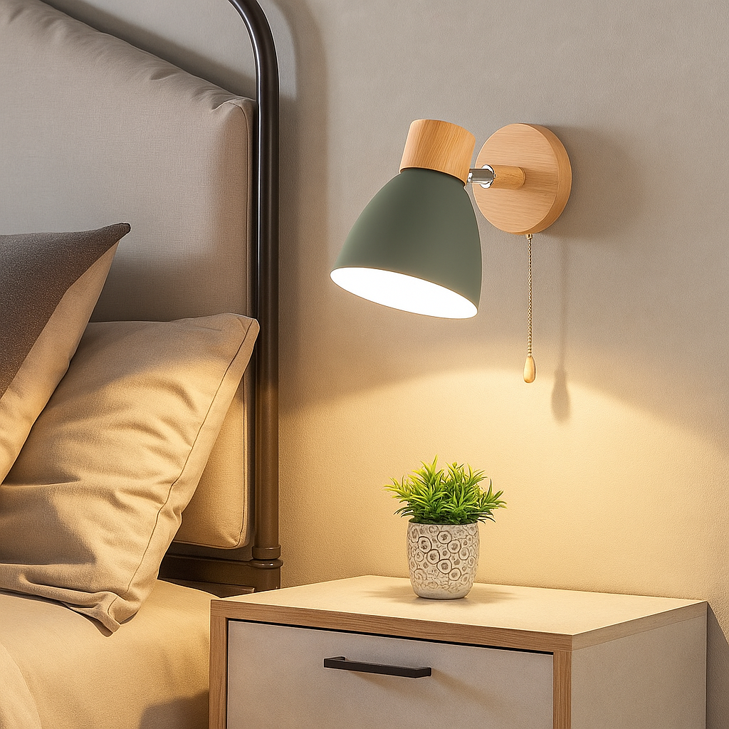 Lavisa - Adjustable Scandinavian Cone Shade Wall Light