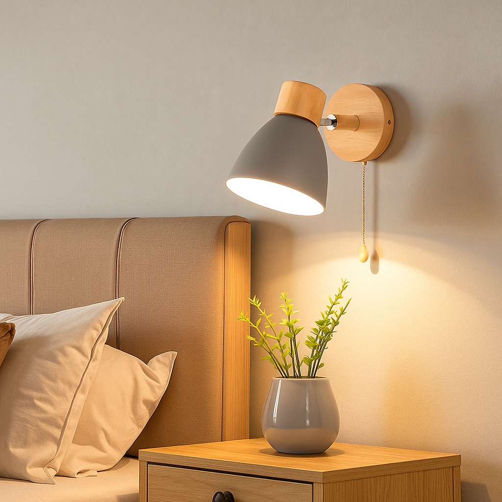 Lavisa - Adjustable Scandinavian Cone Shade Wall Light