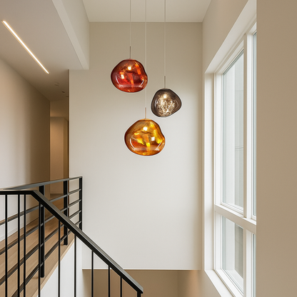 Lavisa - Irregular Globe Hanging Pendant Light