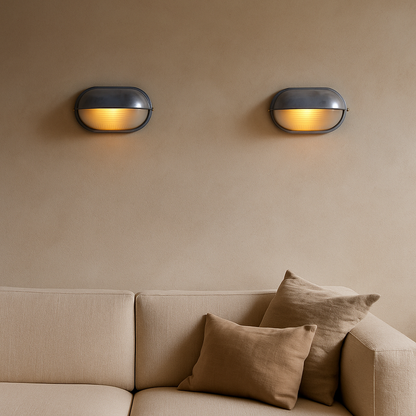 Lavisa - Nautical Oval Bulkhead Wall Light