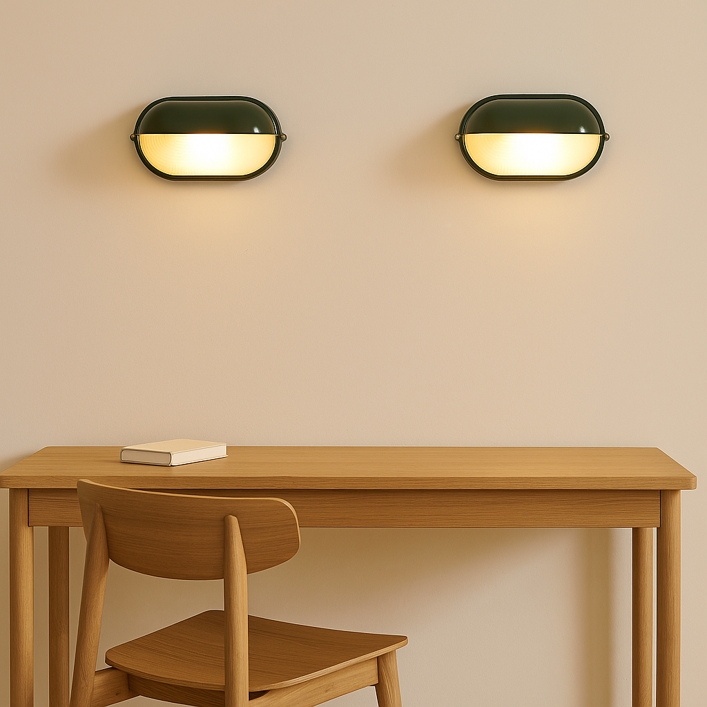 Lavisa - Nautical Oval Bulkhead Wall Light