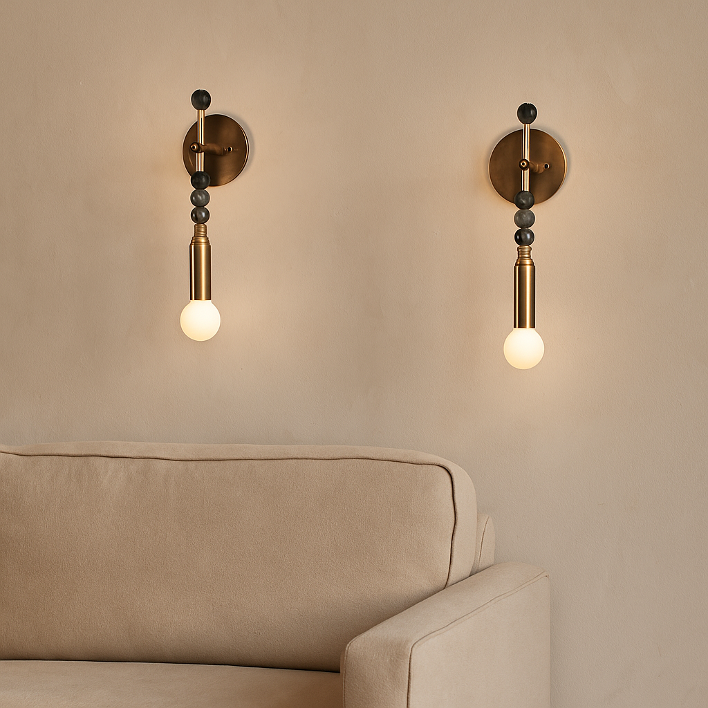 Lavisa - Modern Beaded Wall Light