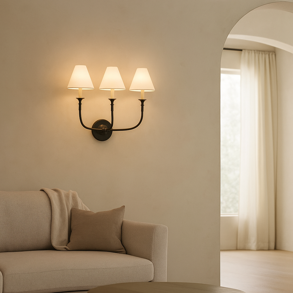 Lavisa - Classic Tapered Shade Wall Light