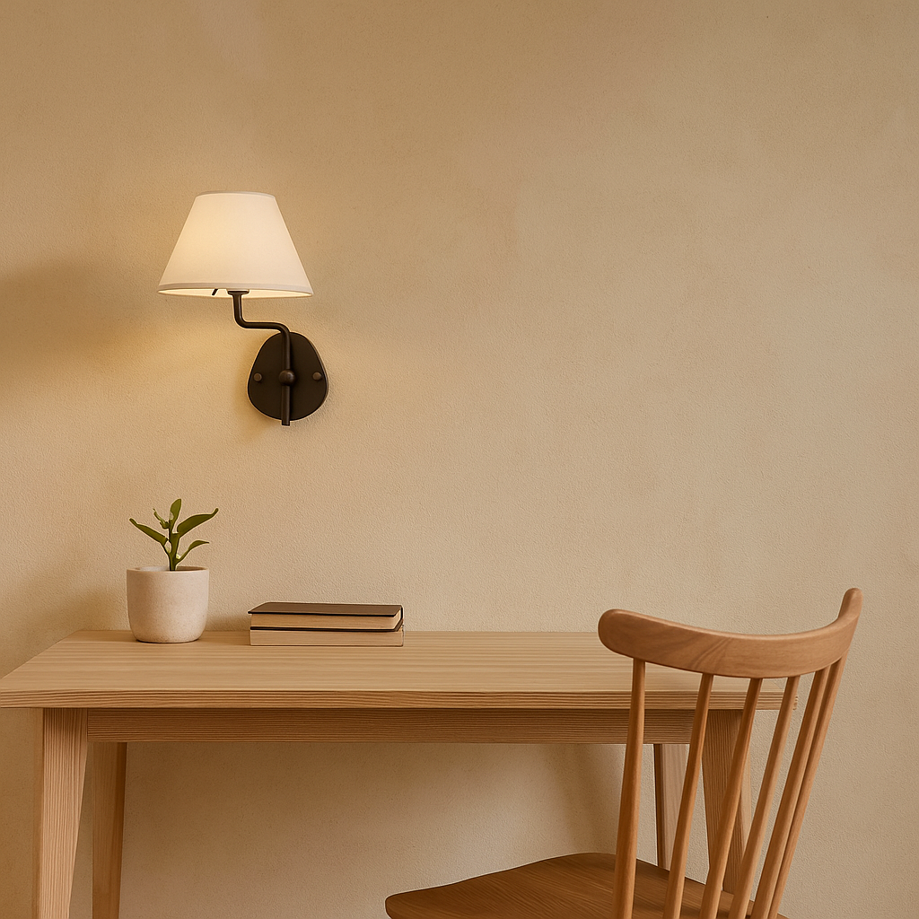 Lavisa - Classic Tapered Shade LED Wall Light
