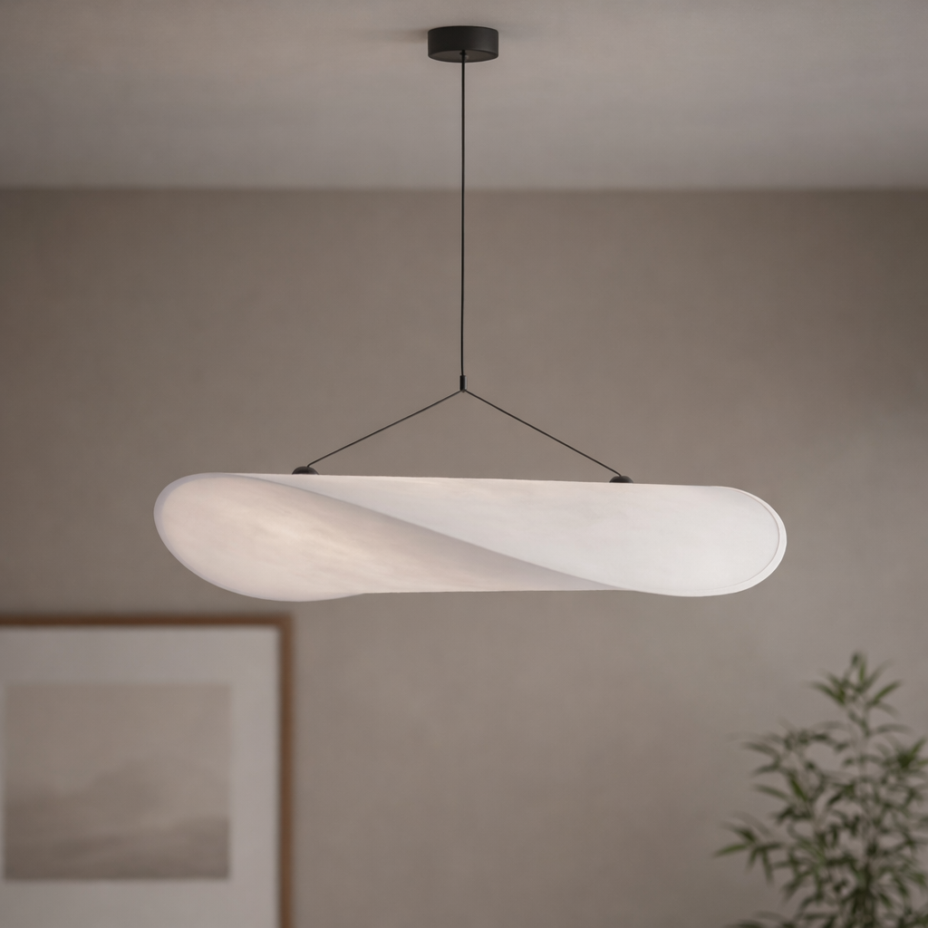 Lavisa - Japandi White Pendant Light