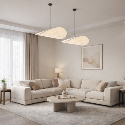 Lavisa - Japandi White Pendant Light