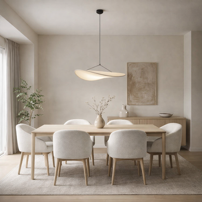 Lavisa - Japandi White Pendant Light