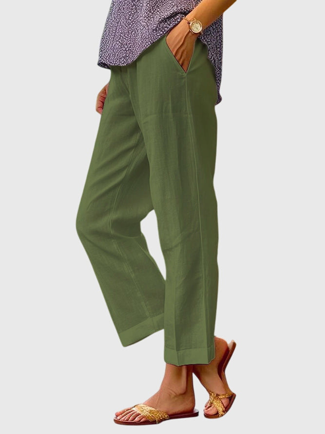 Lavisa - Elegant Women's Tailored Pants - Sophisticated Trousers