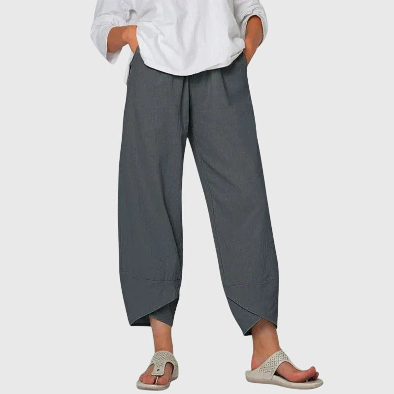 Lavisa - Lightweight Wide Leg Casual Pants
