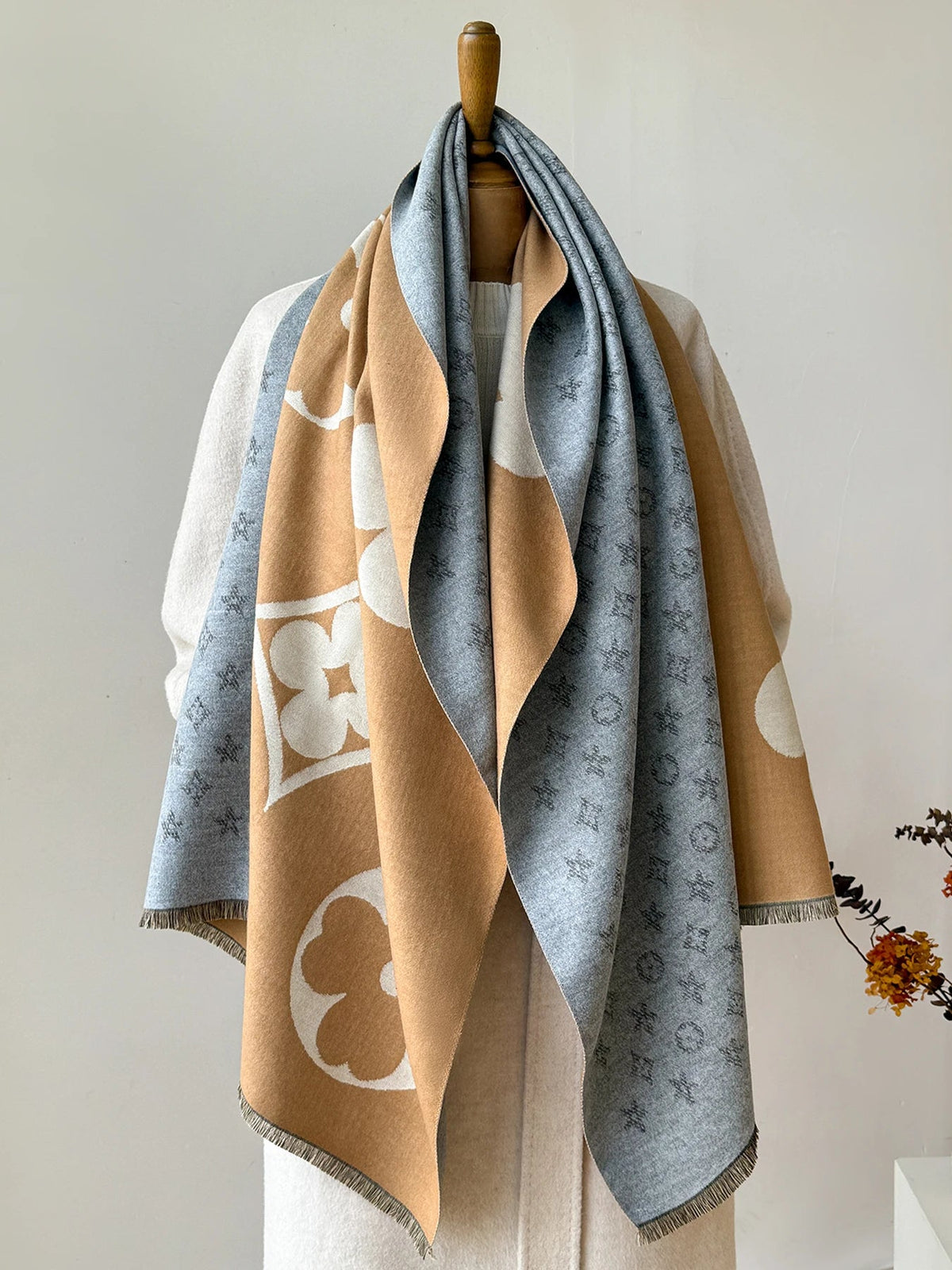 Lavisa - Luxury Faux Cashmere Winter Scarf Neck Warmer