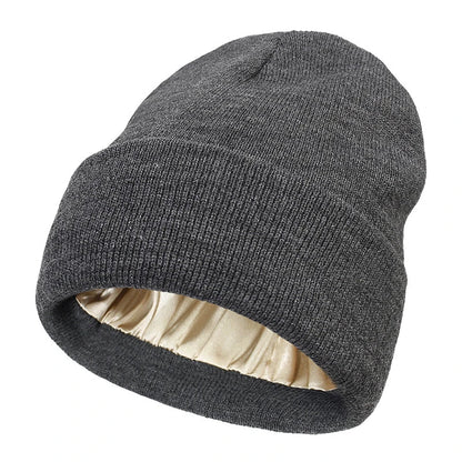 Lavisa - Satin Lined Hat Beanie Cap for Women