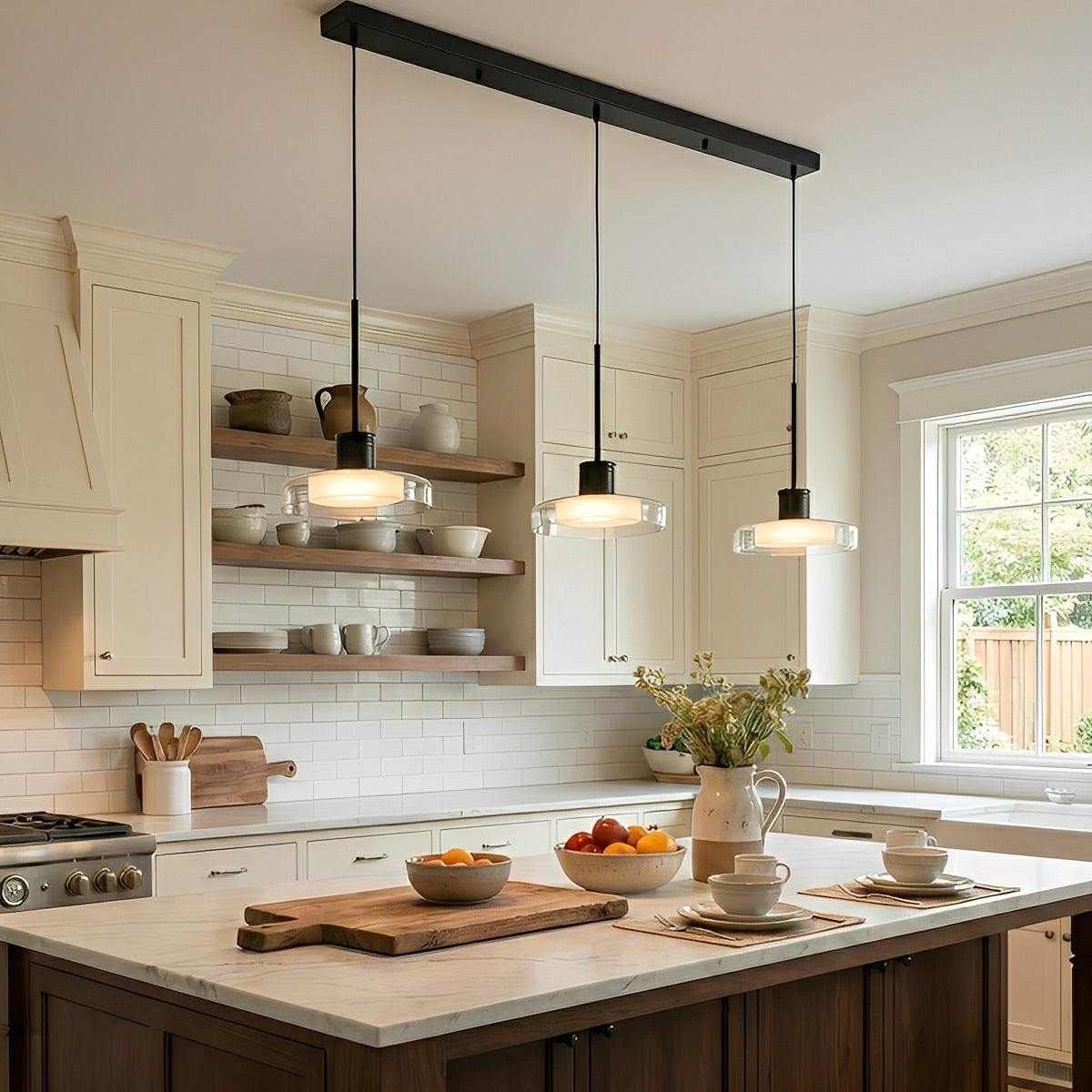 Lavisa - Modern Minimalist Glass Bar Pendant Light