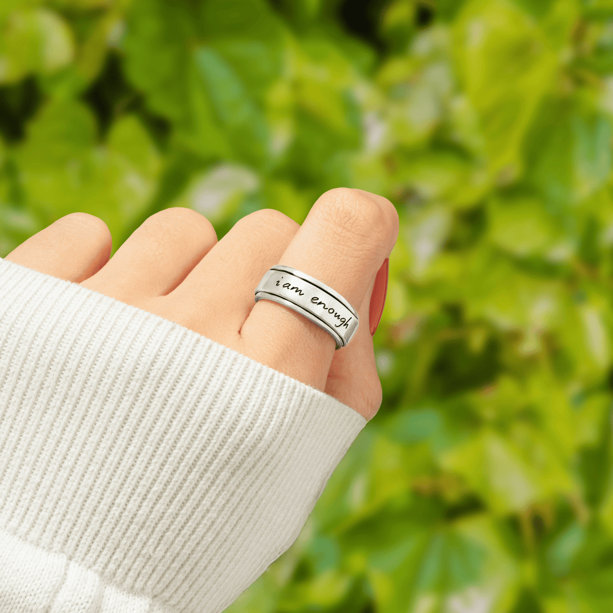 Lavisa - I Am Enough Fidget Ring
