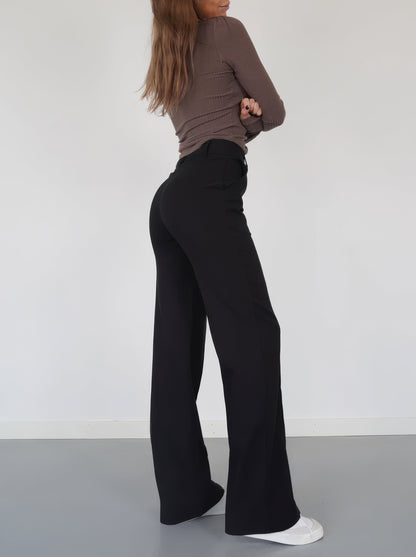 Lavisa - High Rise Relaxed Wide Leg Pants