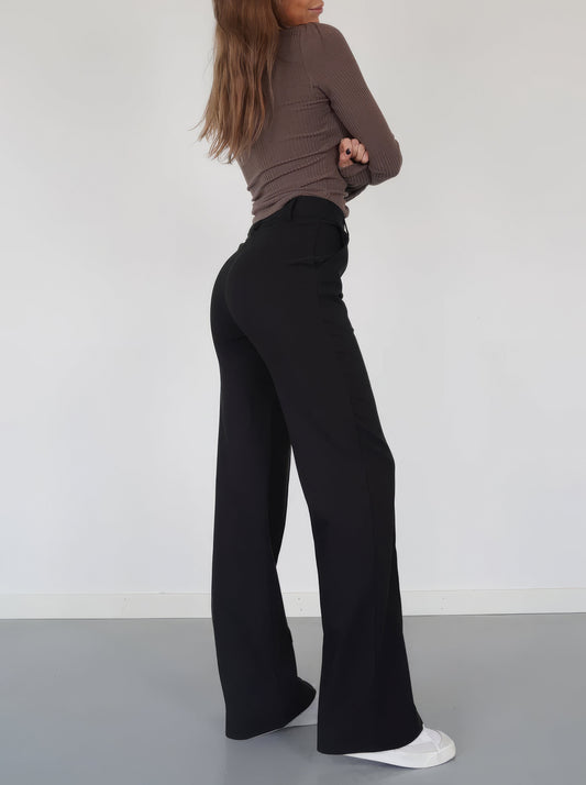Lavisa - High Rise Relaxed Wide Leg Pants