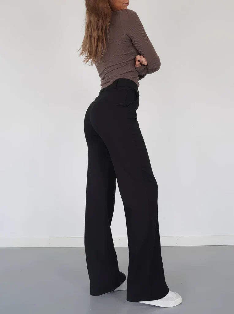 Lavisa - Women's Tailored Wide Leg Dress Pants