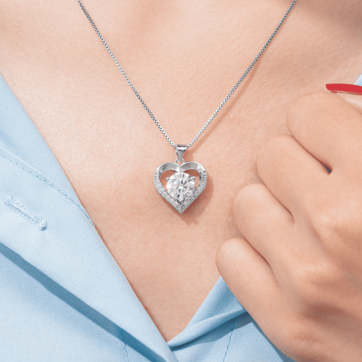 Lavisa - To My Wife Moissanite Necklace