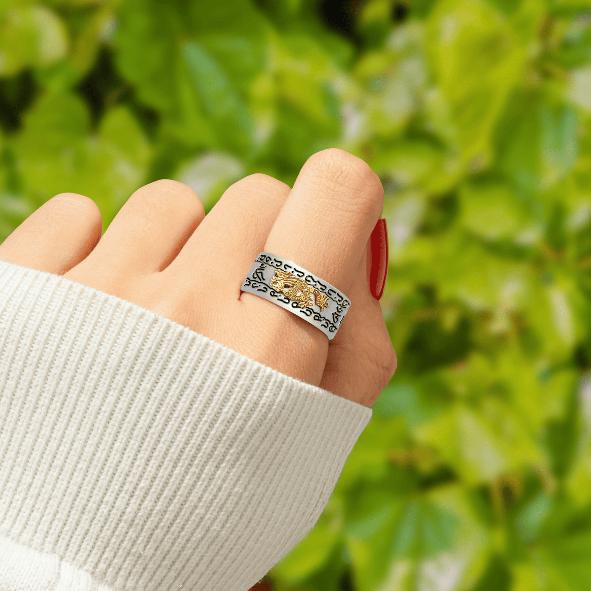 Lavisa - Adjustable Good Fortune Ring for Women