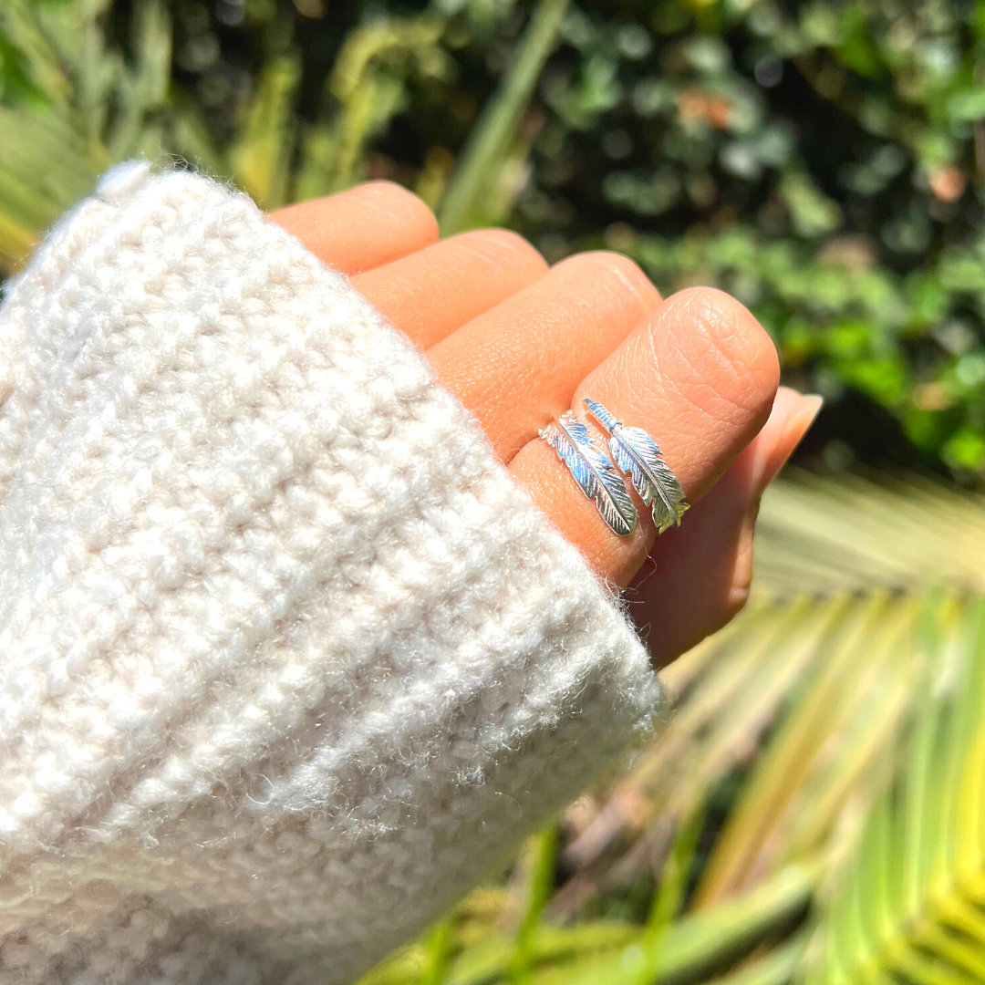 Lavisa - Angel Feather Ring