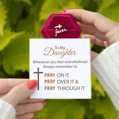 Lavisa - Adjustable Faith Ring for Daughter