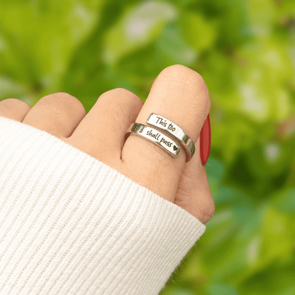 Lavisa - Encouragement Quote Ring