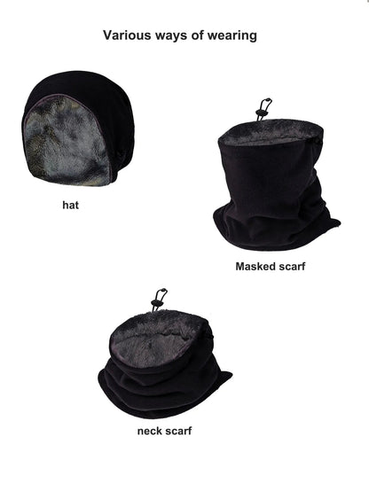Lavisa - Fleece Balaclava Face Mask and Windproof Neck Gaiter