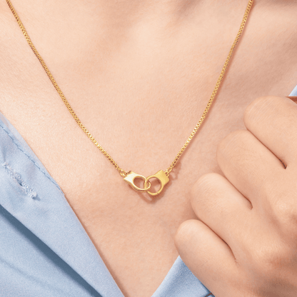 Lavisa - Symbolic Handcuff Pendant Necklace