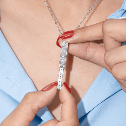 Lavisa - Adjustable Sentiment Pendant Necklace
