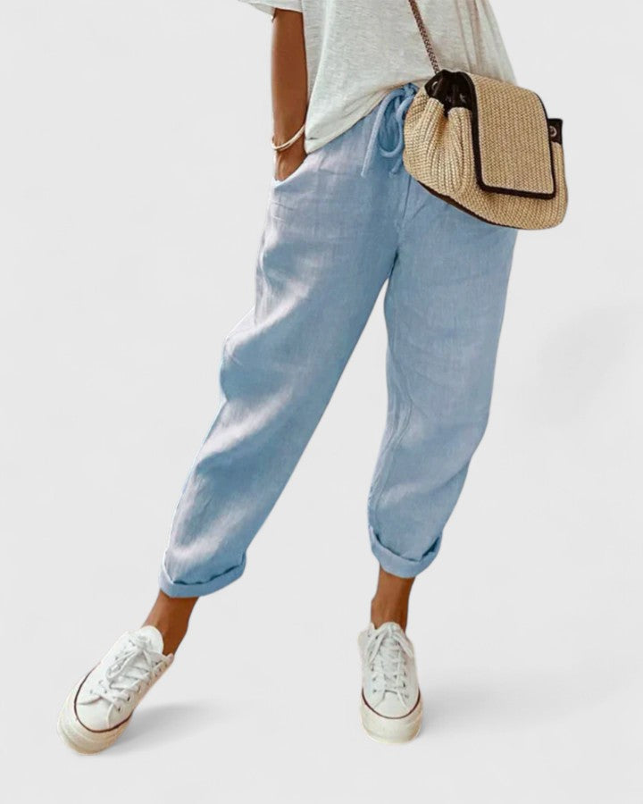 Lavisa - Elegant Tailored Wide Leg Pants for Women