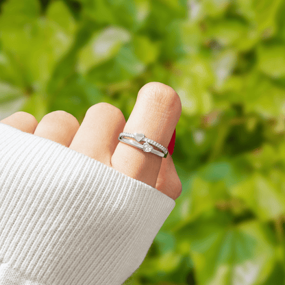 Lavisa - Two Hearts One Love Ring