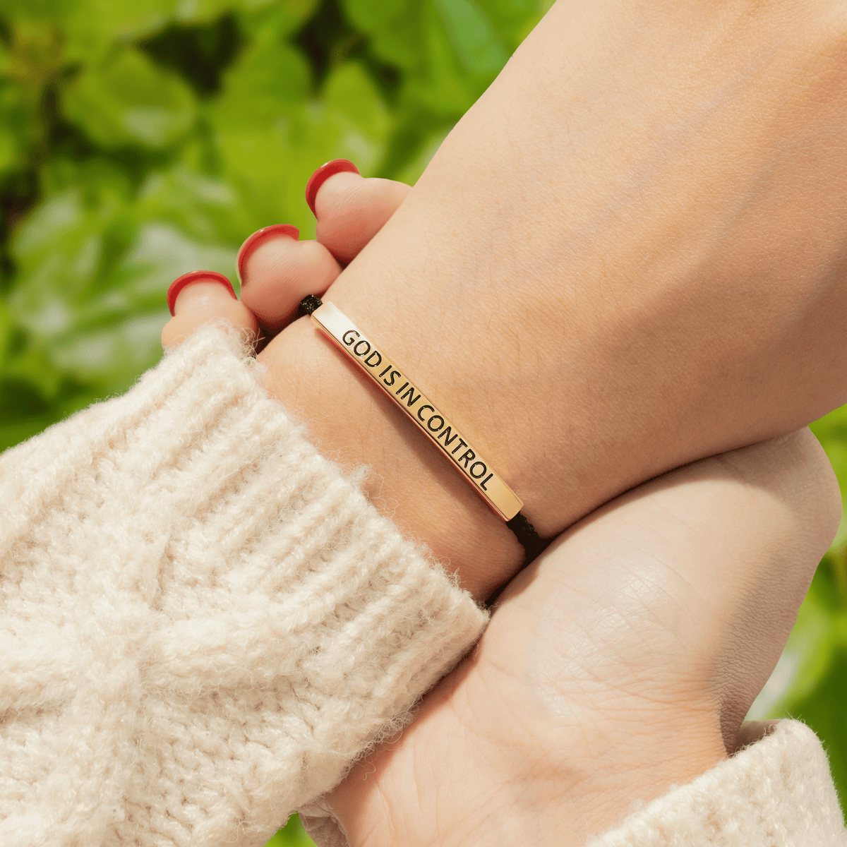 Lavisa - Faith Affirmation Message Bracelet