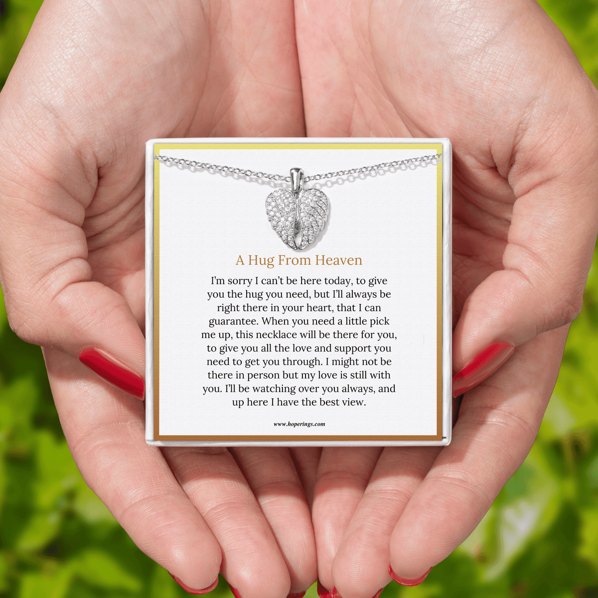 Lavisa - Hug From Heaven Memorial Necklace