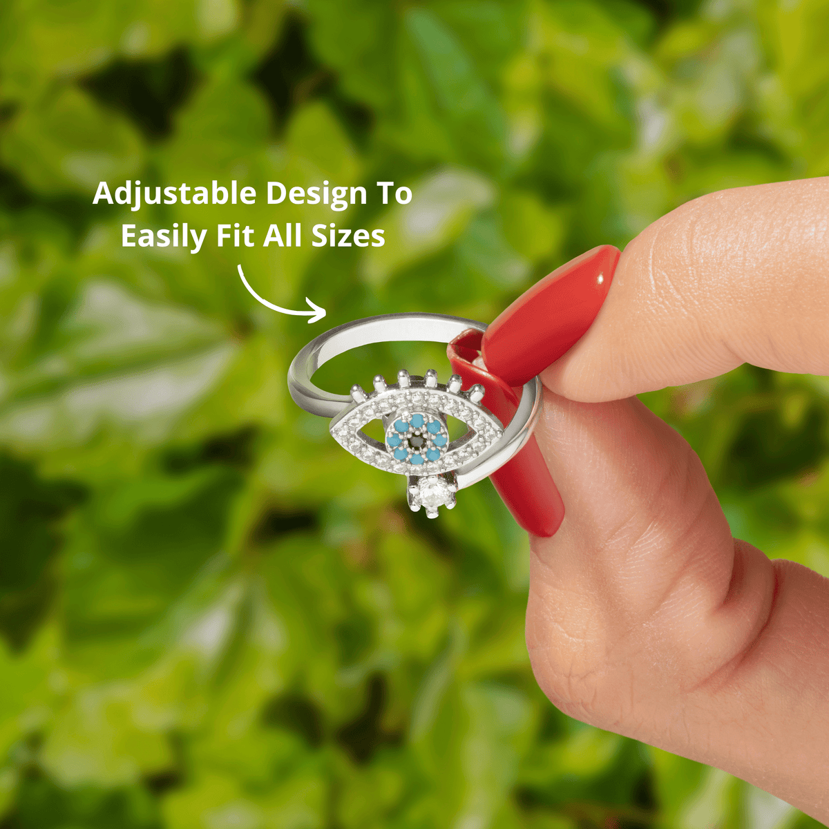Lavisa - Evil Eye Fidget Ring