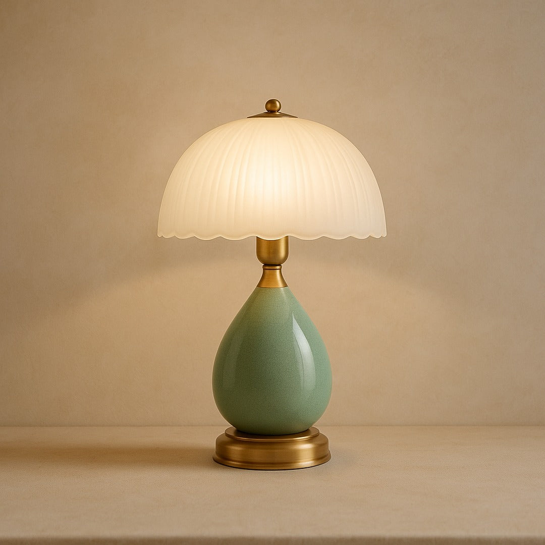 Lavisa - Ceramic Bedside Table Lamp
