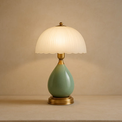 Lavisa - Ceramic Bedside Table Lamp