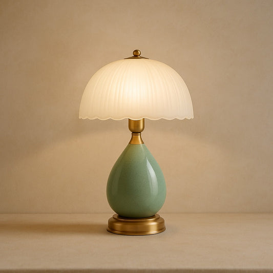 Lavisa - Ceramic Bedside Table Lamp