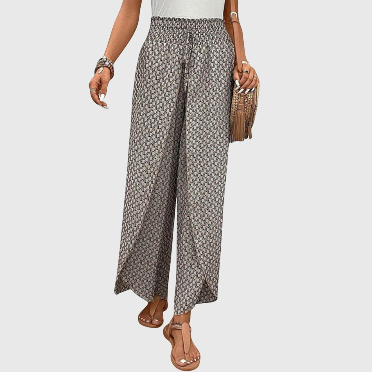 Lavisa - Stylish High Waist Palazzo Pants for Women