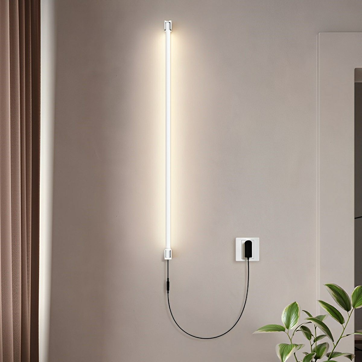 Lavisa - Rotatable LED Wall Sconce Plug-in Minimalist Light