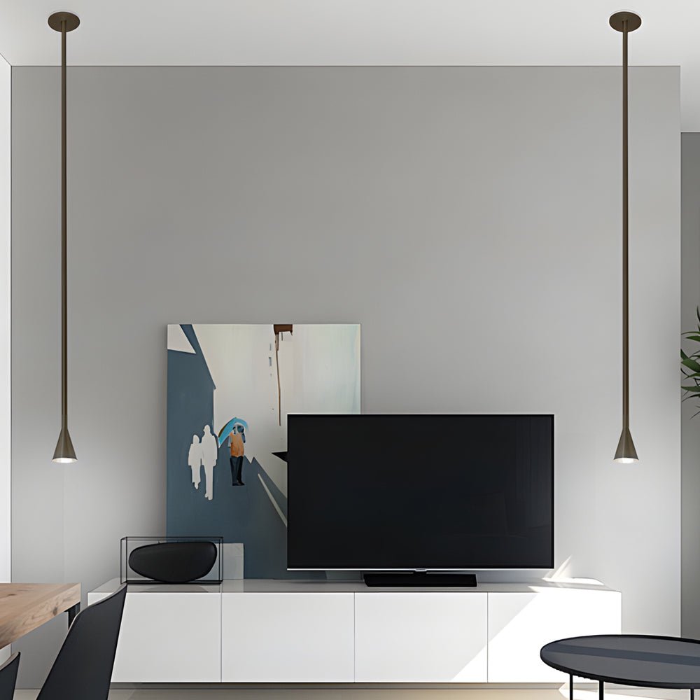 Lavisa - Long Tube Cone Pendant Light