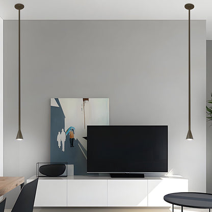 Lavisa - Long Tube Cone Pendant Light