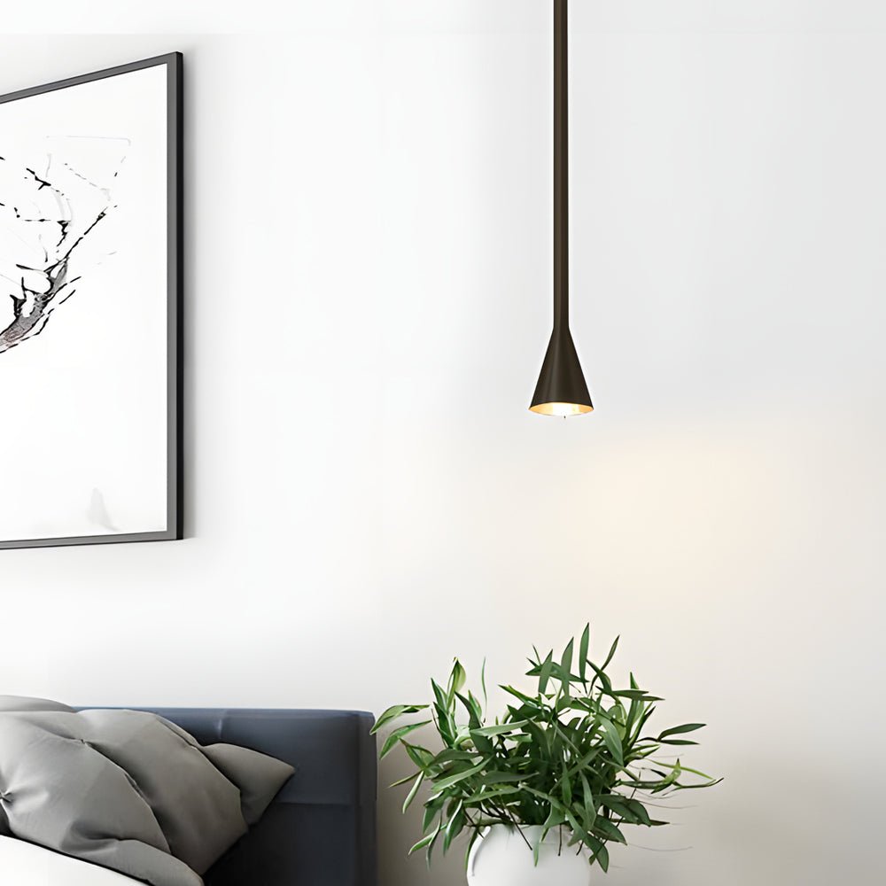 Lavisa - Long Tube Cone Pendant Light