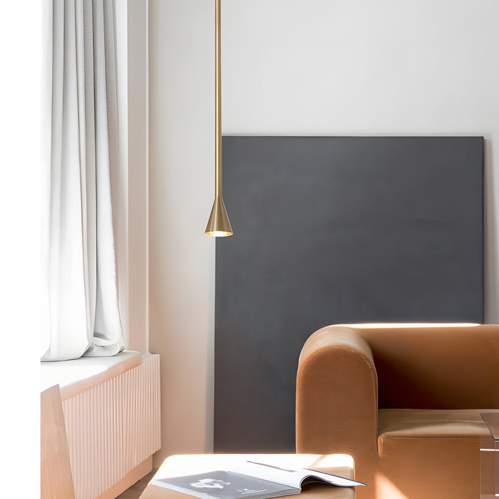 Lavisa - Long Tube Cone Pendant Light