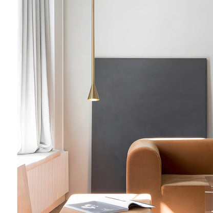 Lavisa - Long Tube Cone Pendant Light