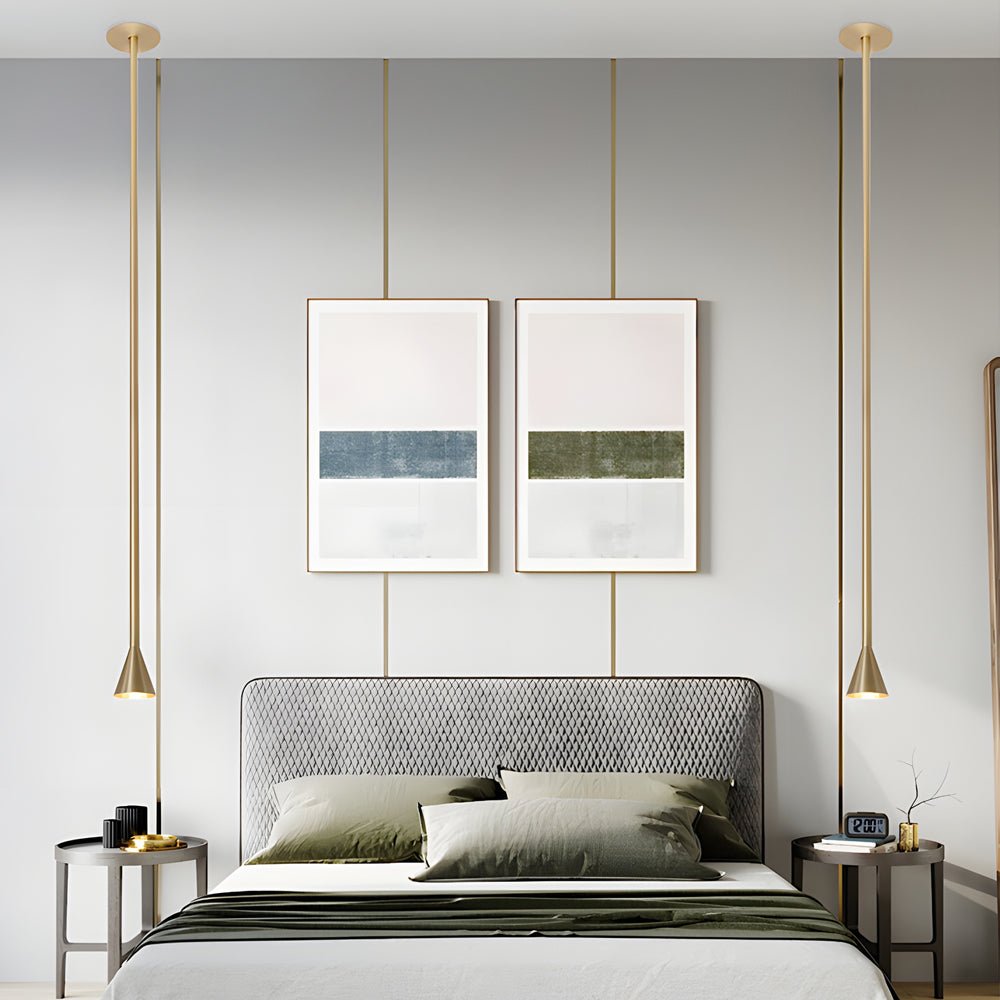 Lavisa - Long Tube Cone Pendant Light