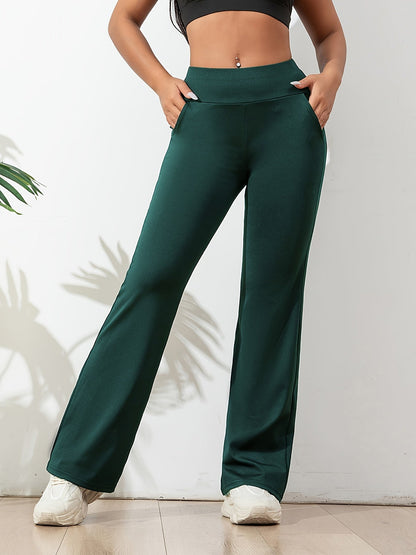 Lavisa - High Waist Flare Yoga Pants
