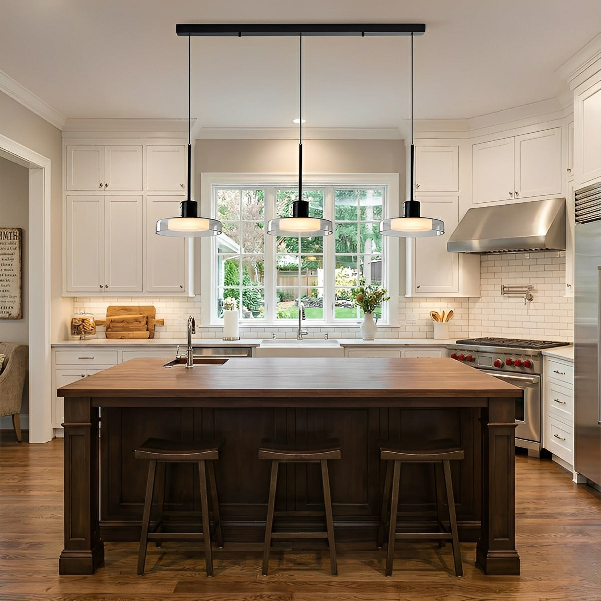 Lavisa - Modern Minimalist Glass Bar Pendant Light