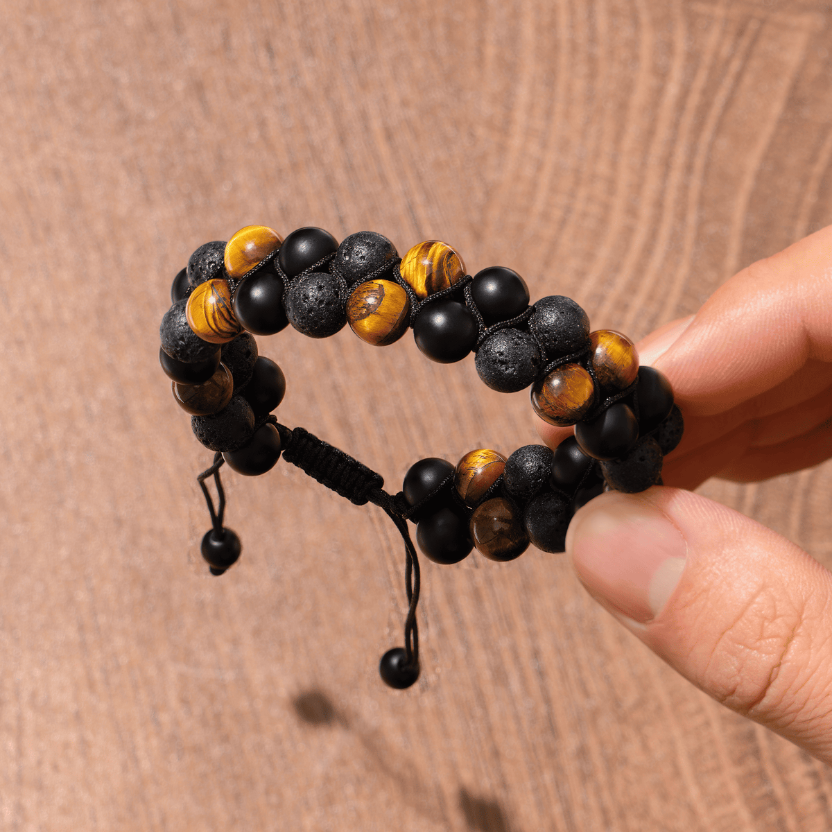 Lavisa - Triple Protection Stone Bracelet