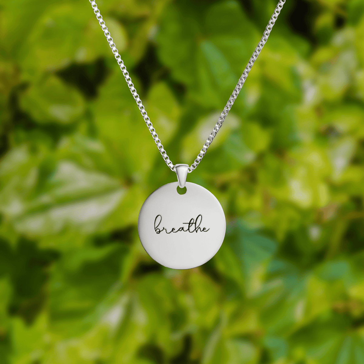 Lavisa - Mindful Breathing Pendant Calm Necklace