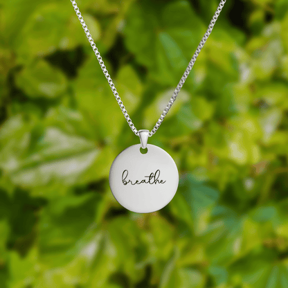 Lavisa - Mindful Breathing Pendant Calm Necklace
